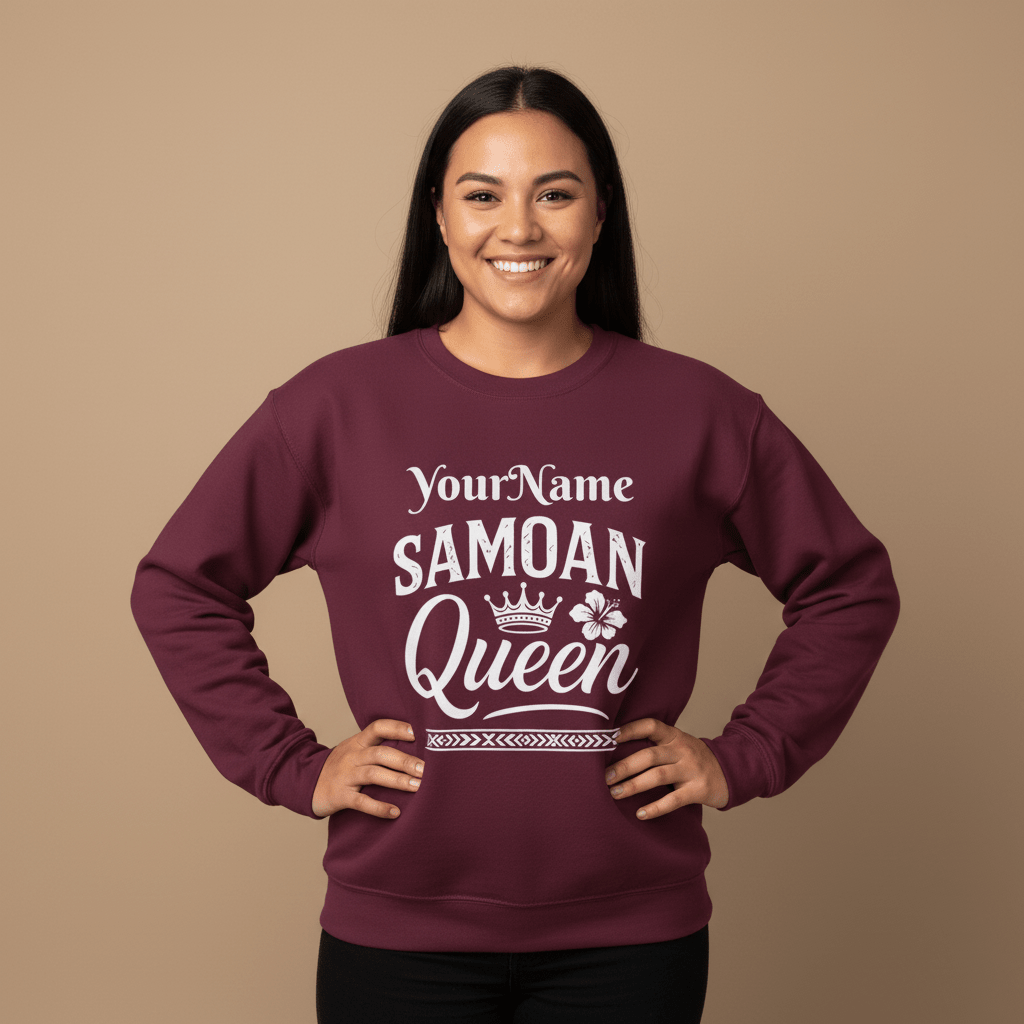 Samoan Queen sweatshirt, The Koko Samoa