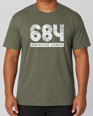 Unisex Tee - 684 American Samoa - USA - The Koko Samoa