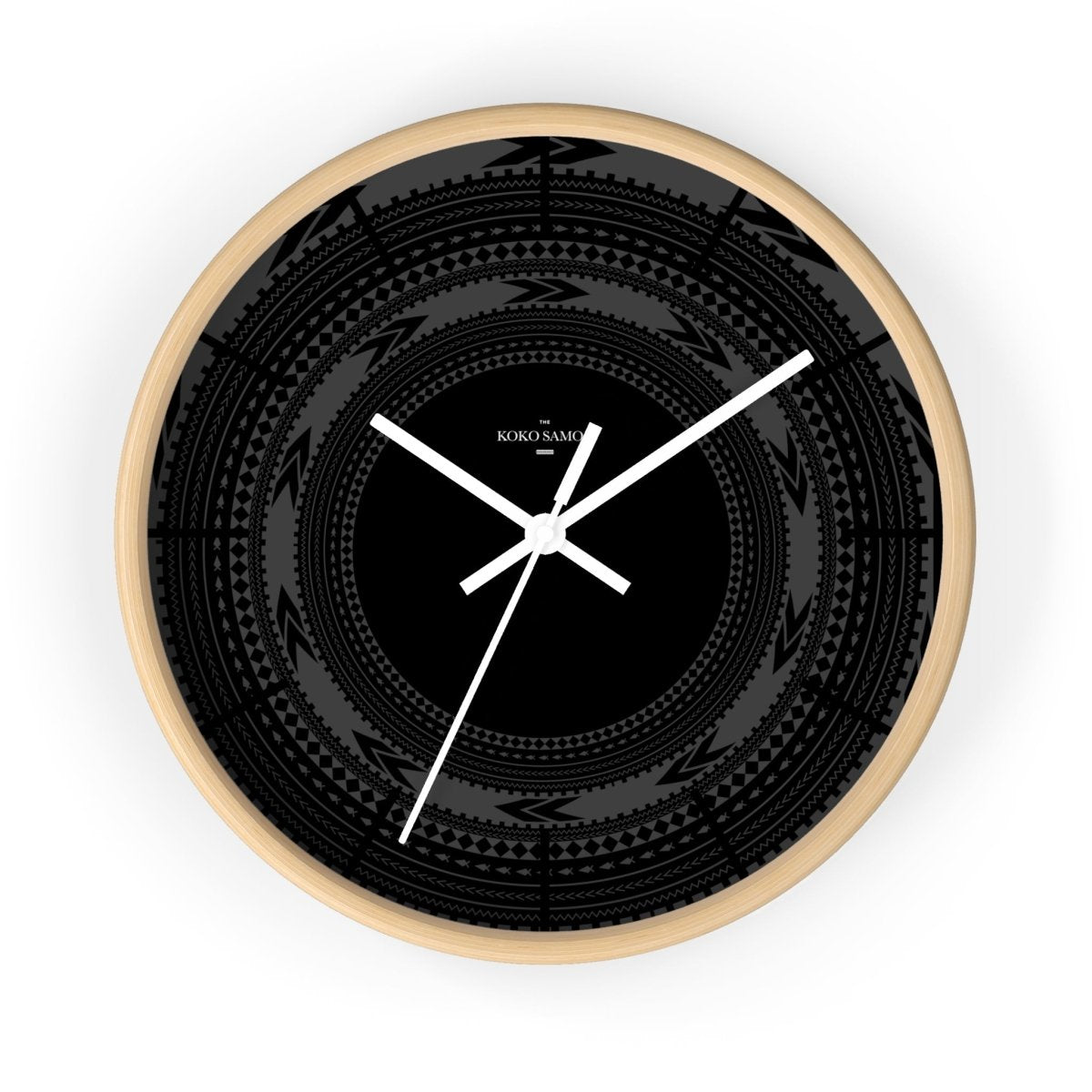 Wall Clock - Black Pea - AU/NZ/USA - The Koko Samoa