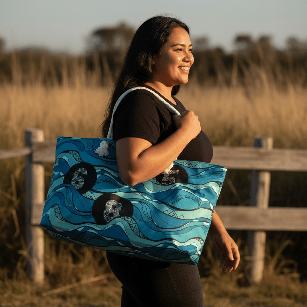 Weekender Bag - 685 Ocean Wave - AU/NZ/USA - The Koko Samoa