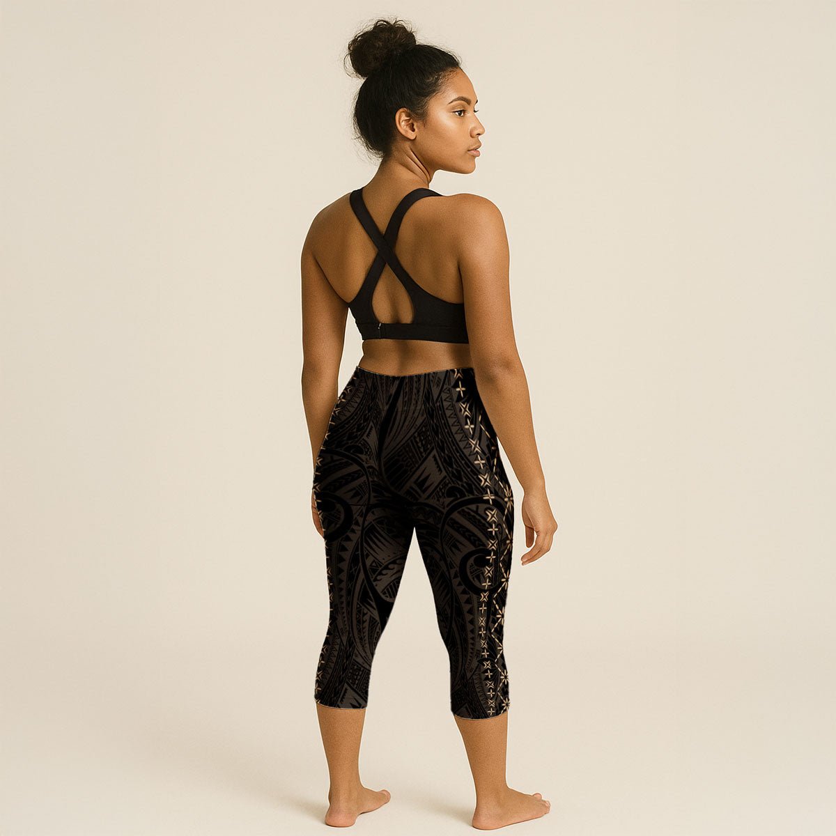 Women's Capri Leggings - Malu - AU/NZ/USA - The Koko Samoa