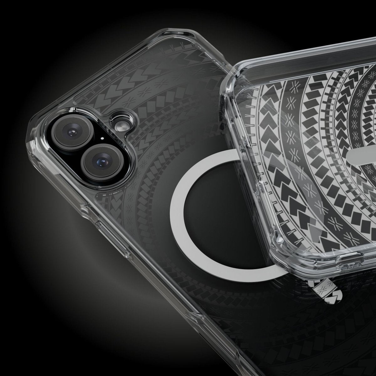 PasifikaOne MagSafe iPhone ClearCase - Samoan Black - AU/NZ/USA - The Koko Samoa