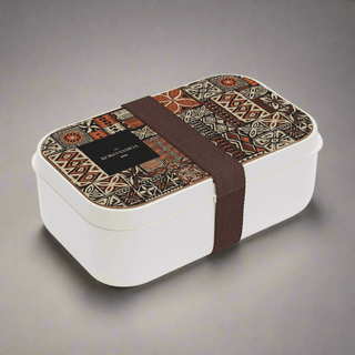 Wooden lunch box Elei collection, with natural finish, designed for home decor and storage.
