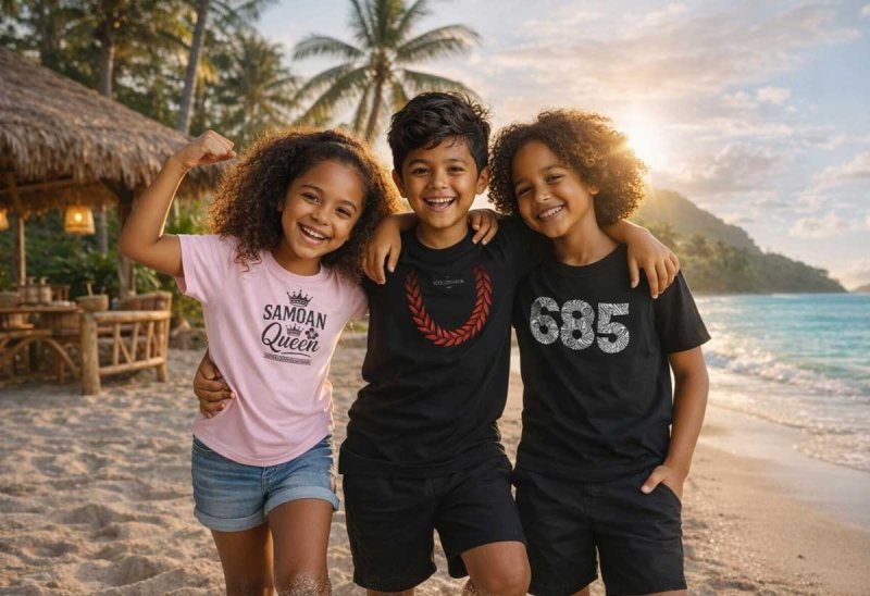 Kids Tees - The Koko Samoa
