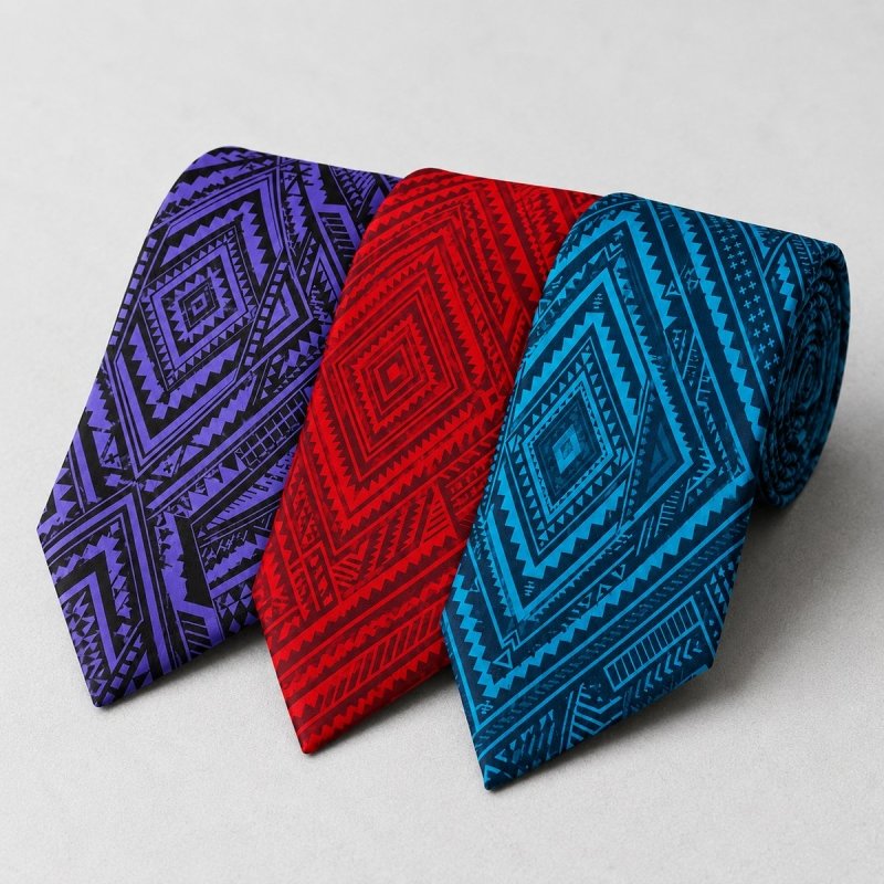 Necktie - Red Elei - AU/NZ/USA
