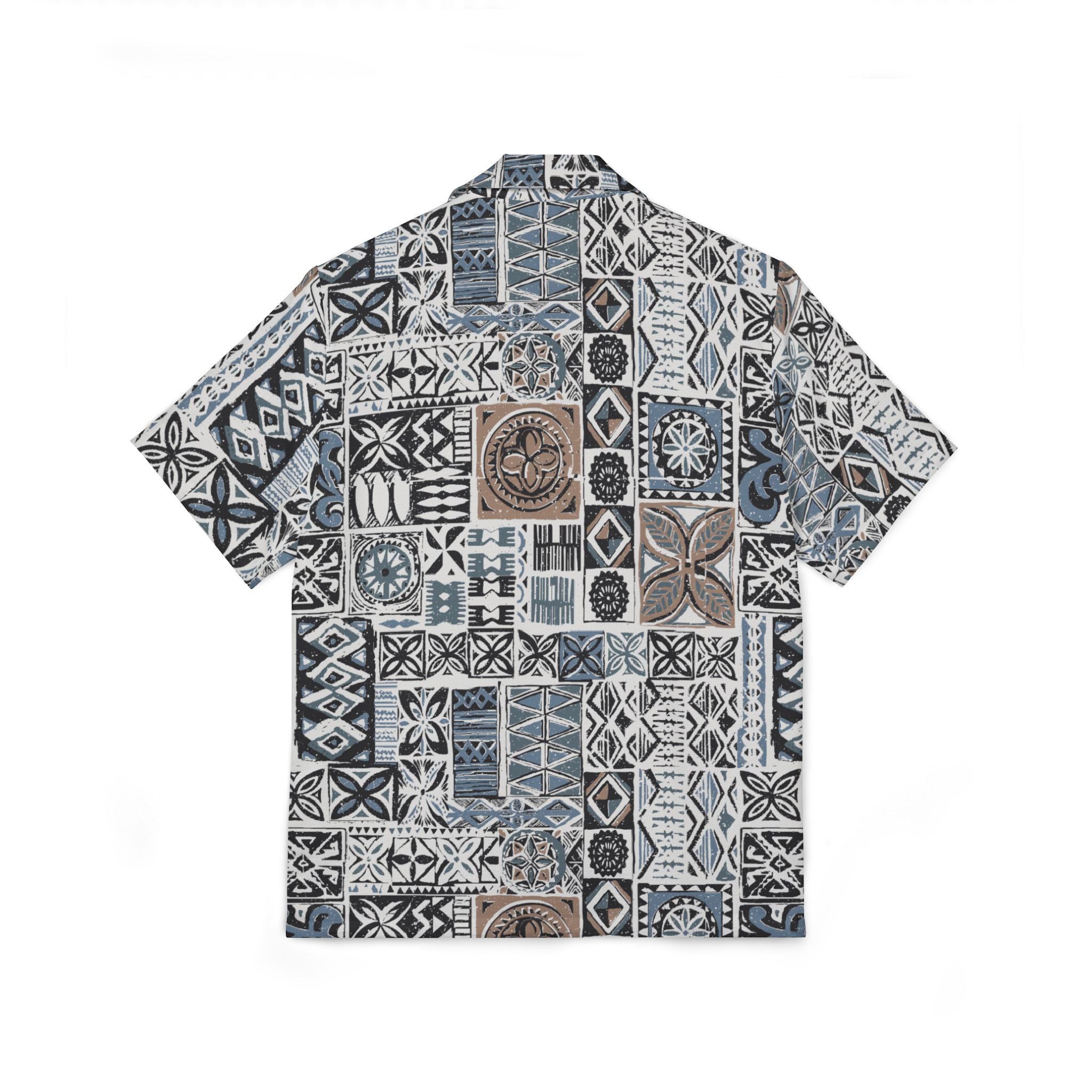 Hawaiian Camp Shirt - Elei Steel - AU/NZ/USA