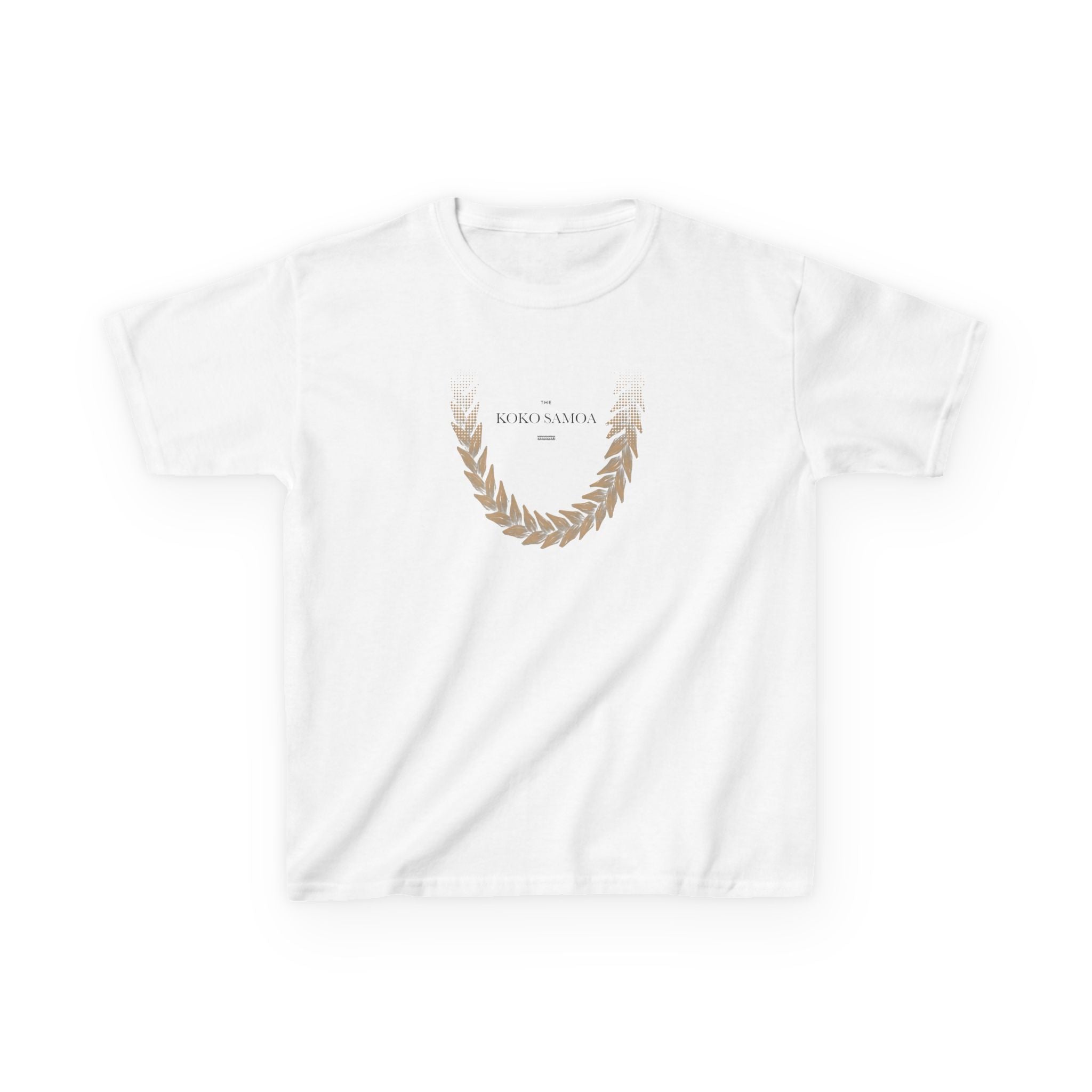 Kids Heavy Cotton Tee - Ula Fala Brown - USA