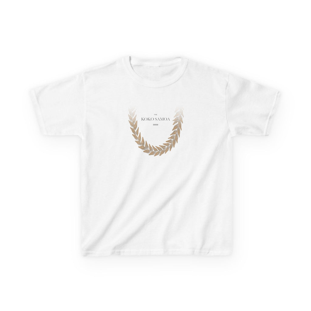 Kids Heavy Cotton Tee - Ula Fala Brown - USA