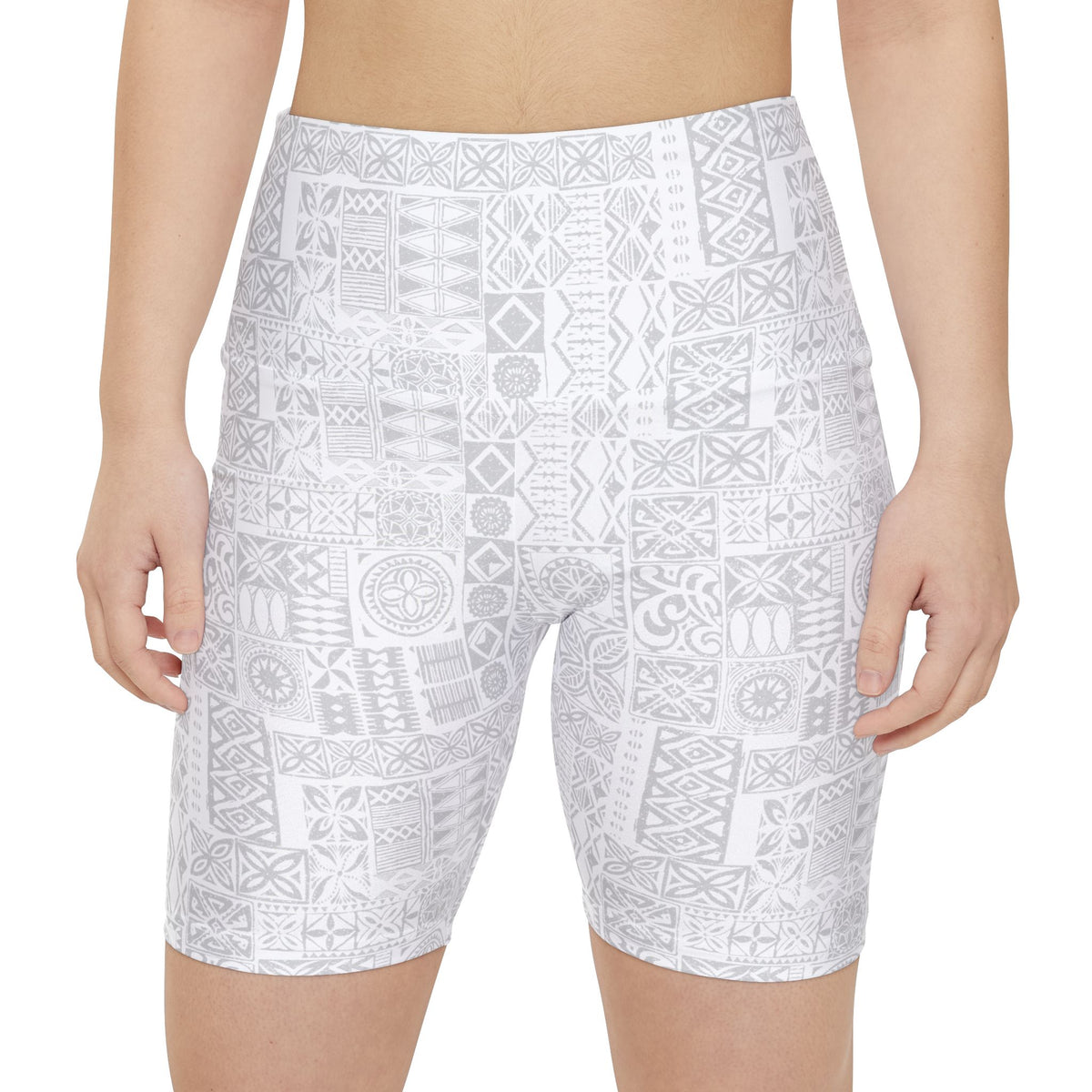 Women's Workout Shorts - White Sunday - AU/NZ/USA
