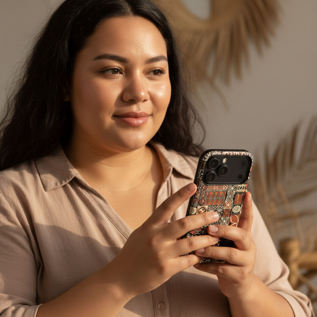 Printify Tough Phone Case for Elei brand, durable protective cover for smartphones with a sleek design.