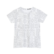 Women's Short Sleeve Shirt - White Sunday - AU/NZ/USA