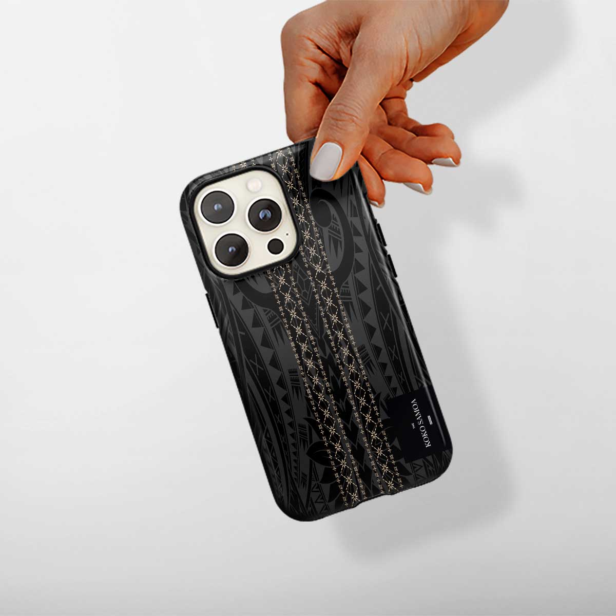 WOYC Tough Phone Case for Malu phones, durable protective cover in black with rugged design, ideal for AU, NZ, and USA models.