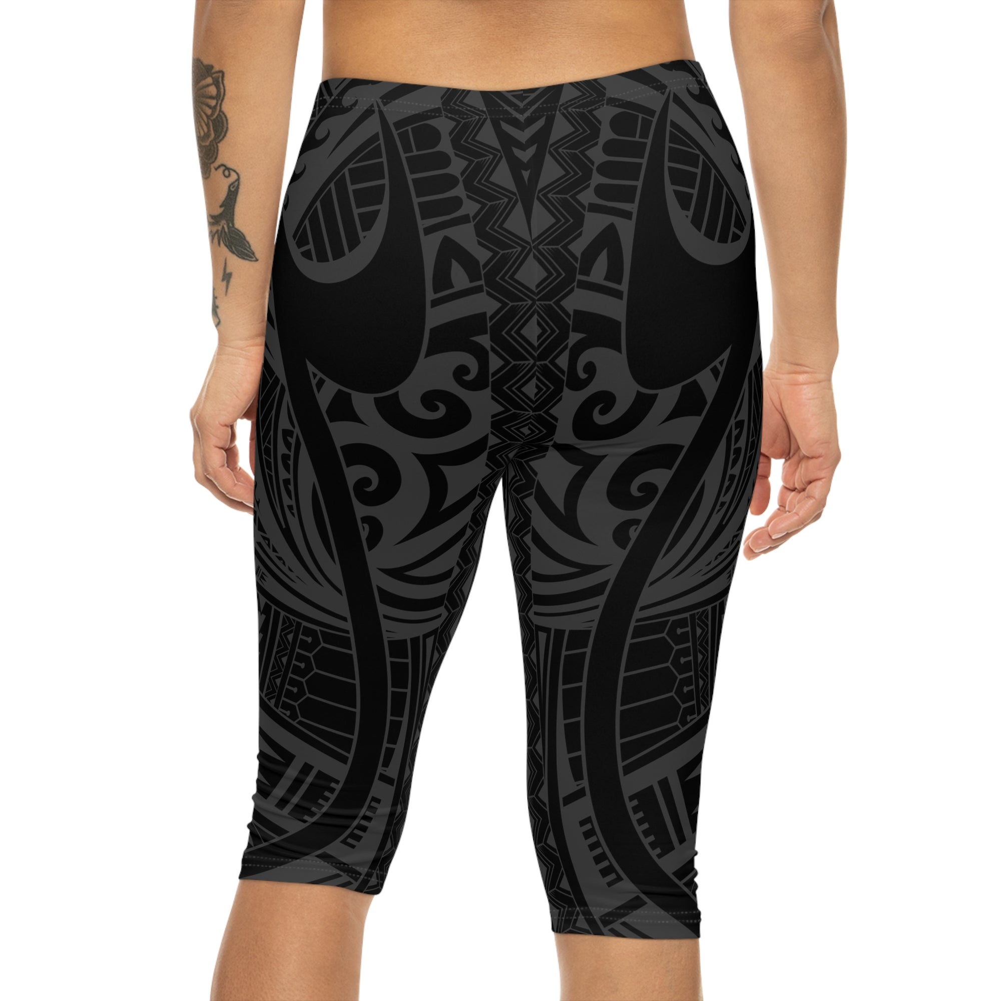 Casual Capri Leggings - Warrior - AU/NZ/USA
