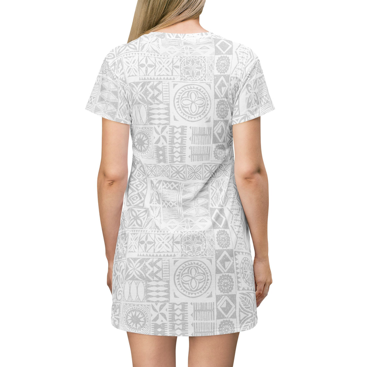 T-Shirt Dress - White Sunday - AU/NZ/USA