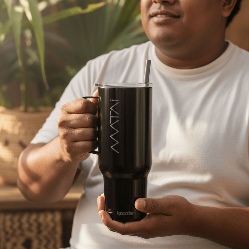 40oz Insulated Tumbler - Matai - AU/NZ/USA - The Koko Samoa