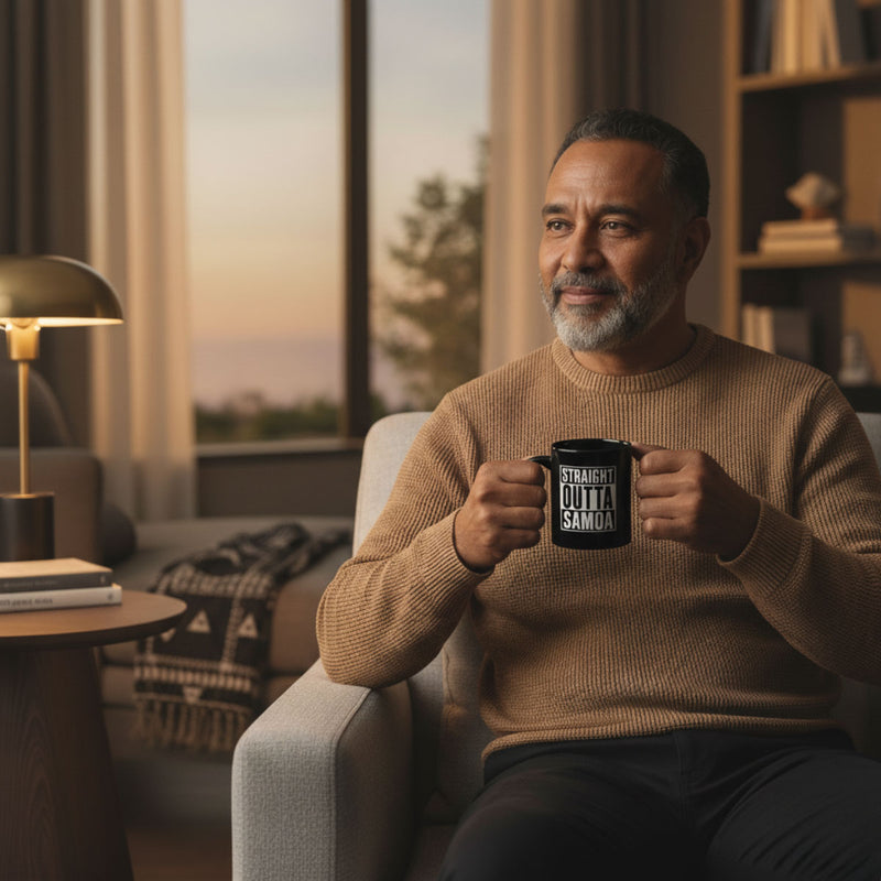LimaLuxe™ 11oz Mug - Straight Outta Samoa - USA