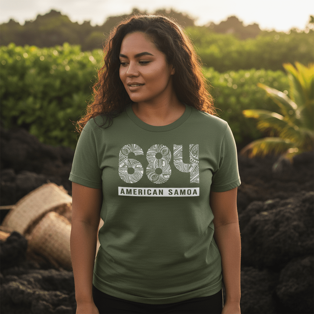 American Samoa Graphic Unisex Heavy Cotton Tee - The Koko Samoa