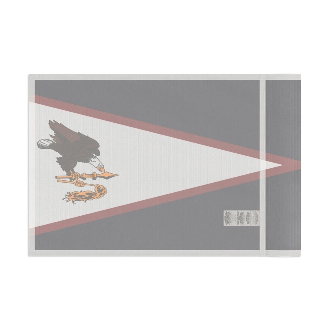 American Samoan flag home decor by Colorway featuring vibrant red, white, and blue colors with stars and stripes design.
