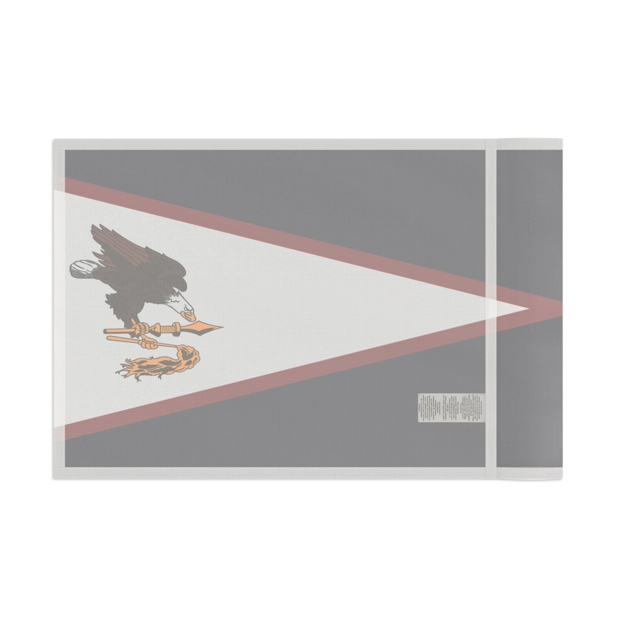 American Samoan flag home decor piece by Colorway featuring the national flag with vibrant colors and detailed design.