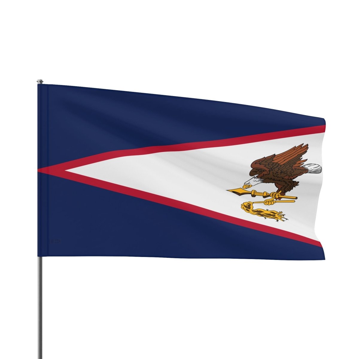 Colorway American Samoan flag home decor featuring the red, white, and blue design with stars and stripes.