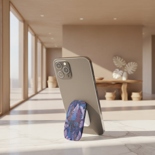 Babe Phone Stand - Lavender Palms - AU/NZ/USA - The Koko Samoa