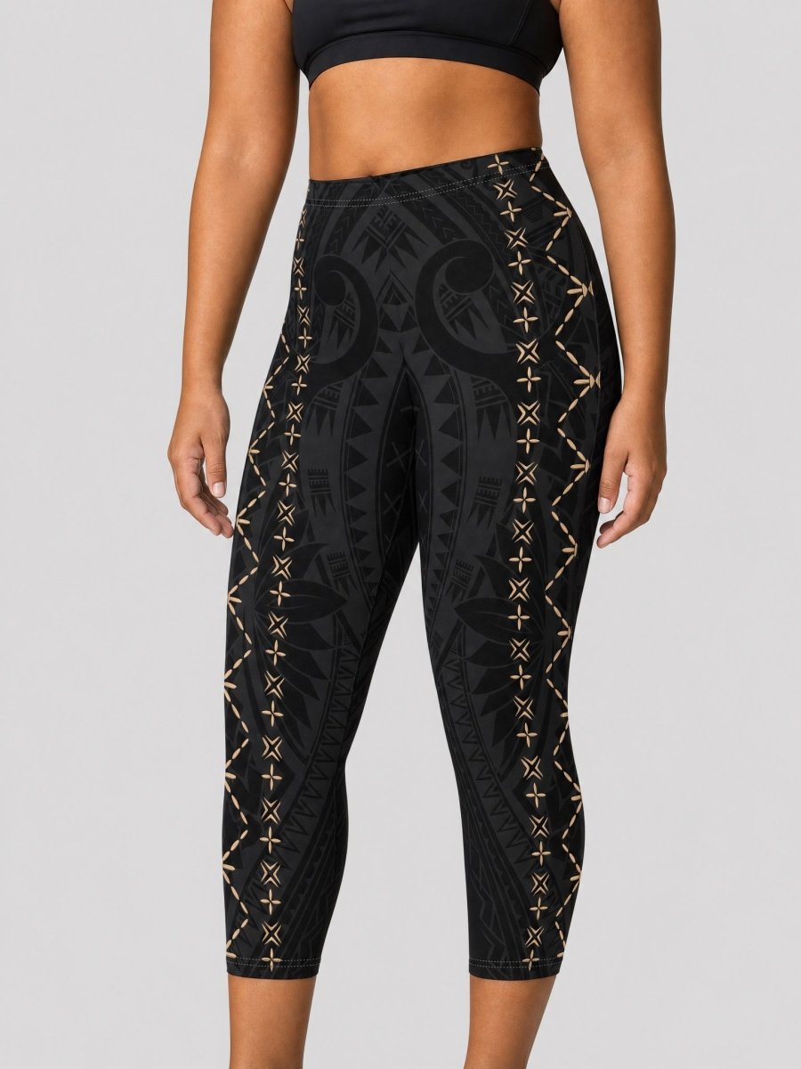 Casual Capri Leggings - Malu - AU/NZ/USA - The Koko Samoa