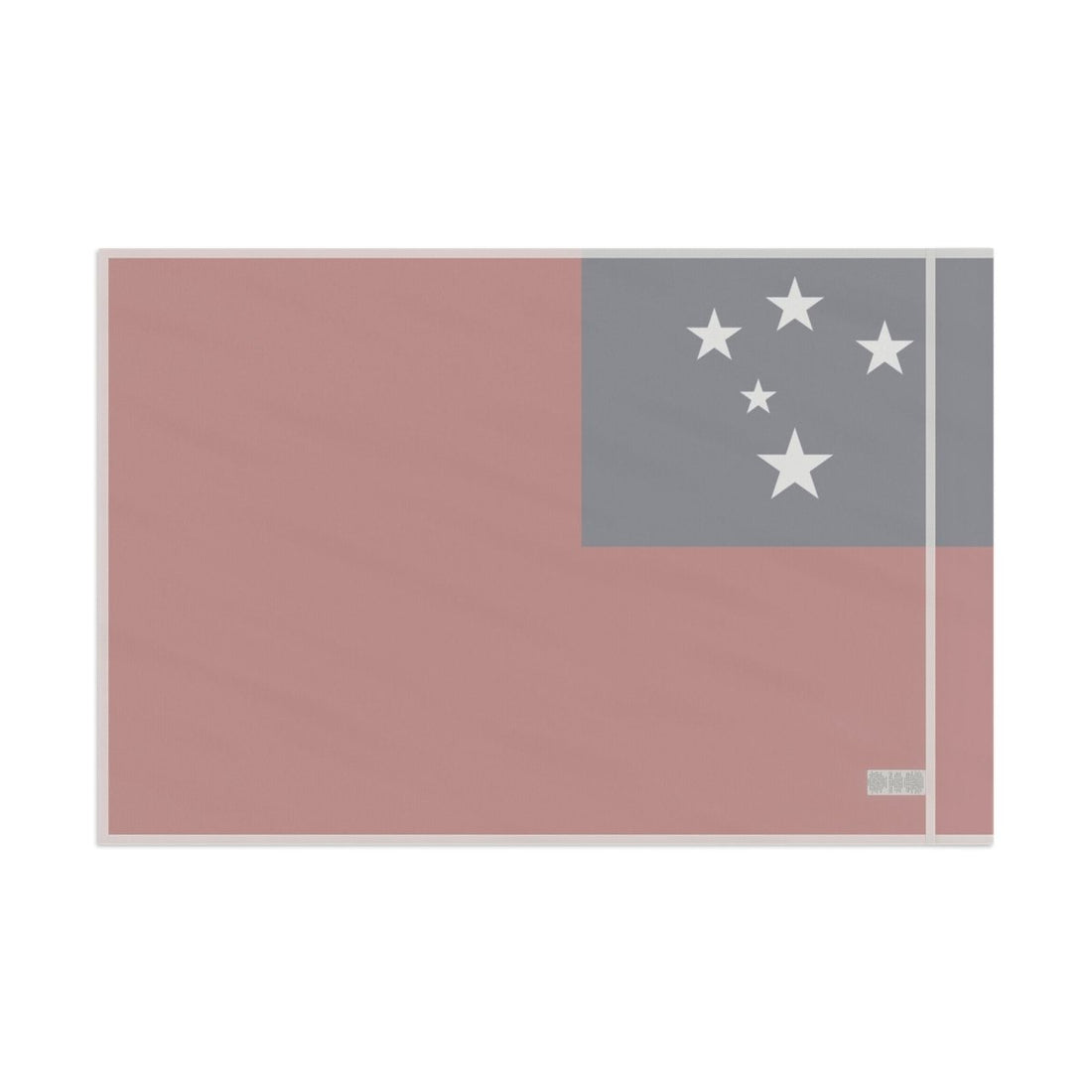 Samoan flag home decor by Colorway, small 18x12 inch wall hanging featuring the AU and USA flags for home decoration.