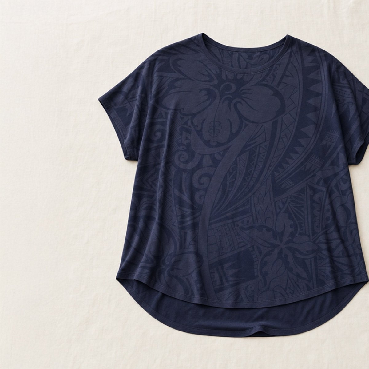 Dolman Tee - Blue Bloom - AU/NZ/USA - The Koko Samoa
