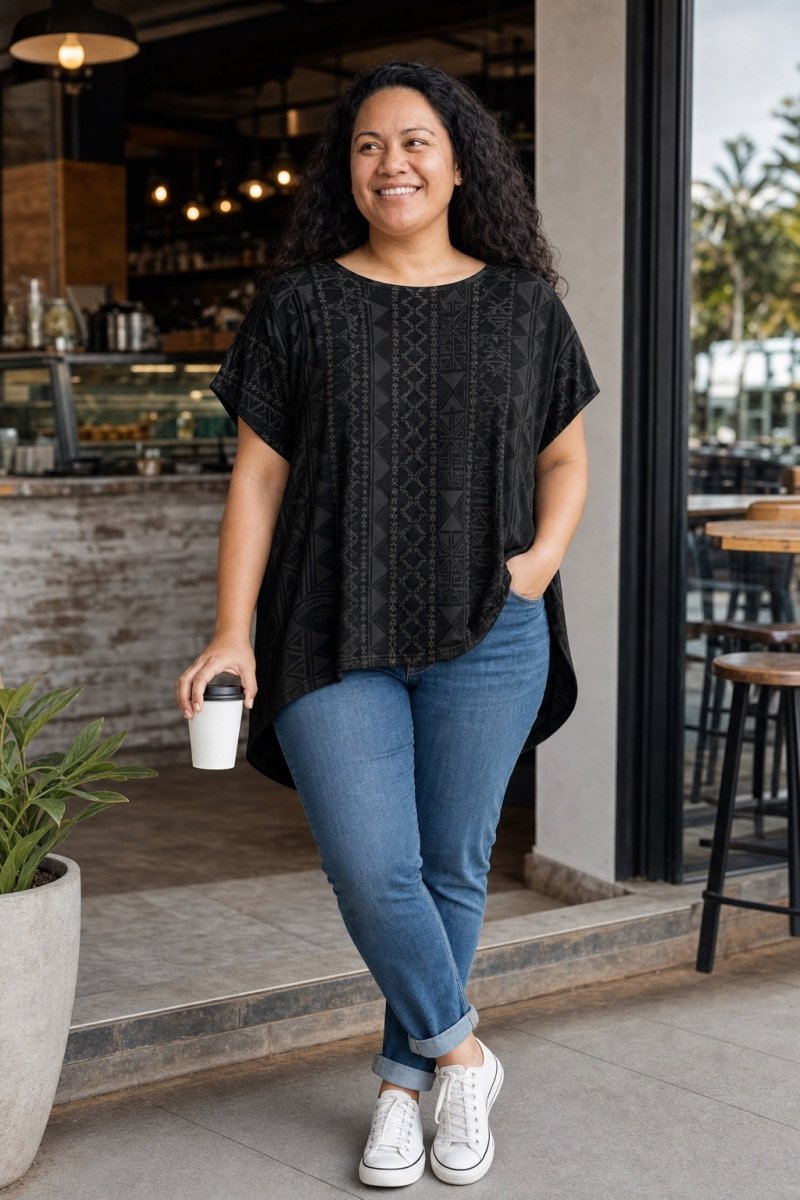 Dolman Tee - Malu - AU/NZ/USA - The Koko Samoa