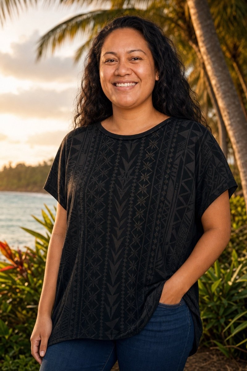 Dolman Tee - Malu - AU/NZ/USA - The Koko Samoa