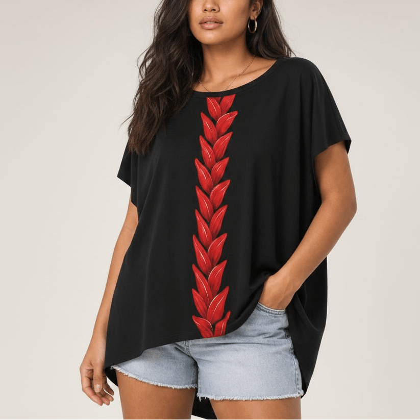 Dolman Tee - Ula Fala - AU/NZ/USA - The Koko Samoa