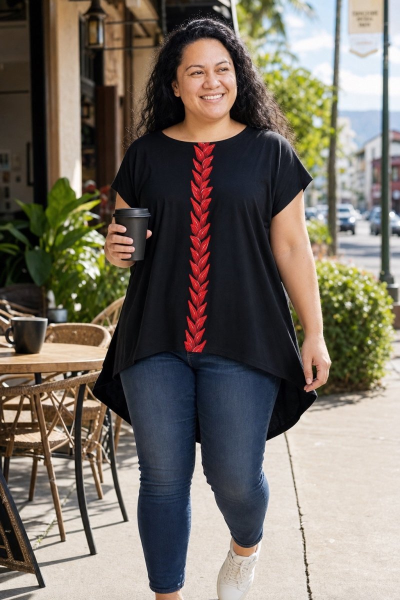 Dolman Tee - Ula Fala - AU/NZ/USA - The Koko Samoa