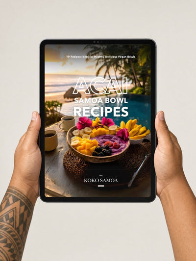 E-Book - Acai Samoa Bowl Recipes