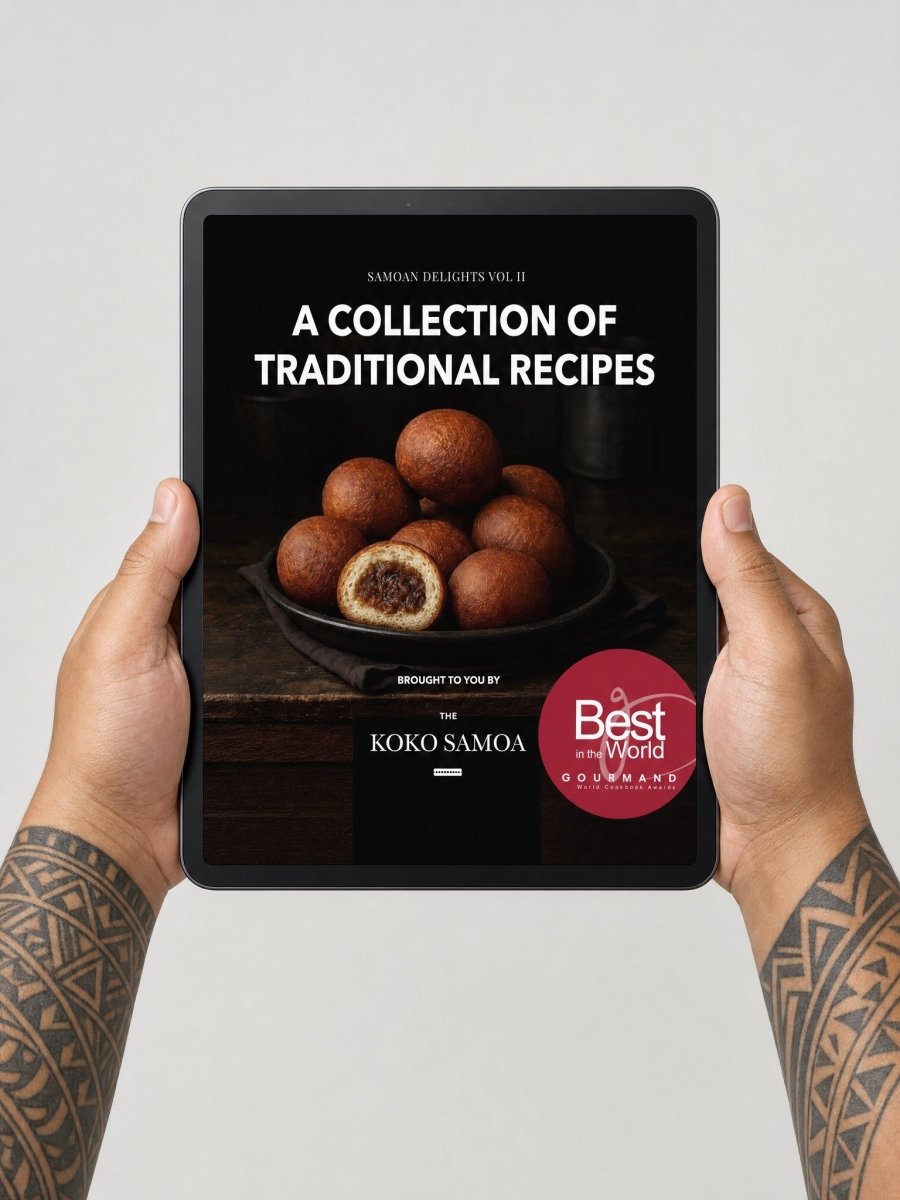 E-Book - Samoan Delights: Samoan Recipes Cookbook Complete Edition - AU/NZ/USA - The Koko Samoa