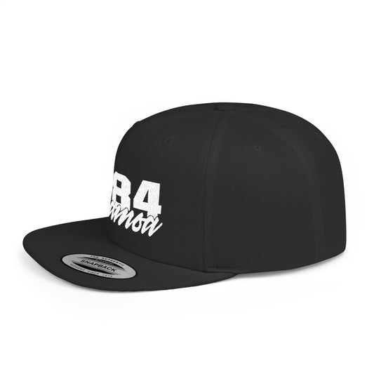Flat Bill Snapback Hat - 684 Samoa - Black Embroidery - AU/NZ/USA - The Koko Samoa