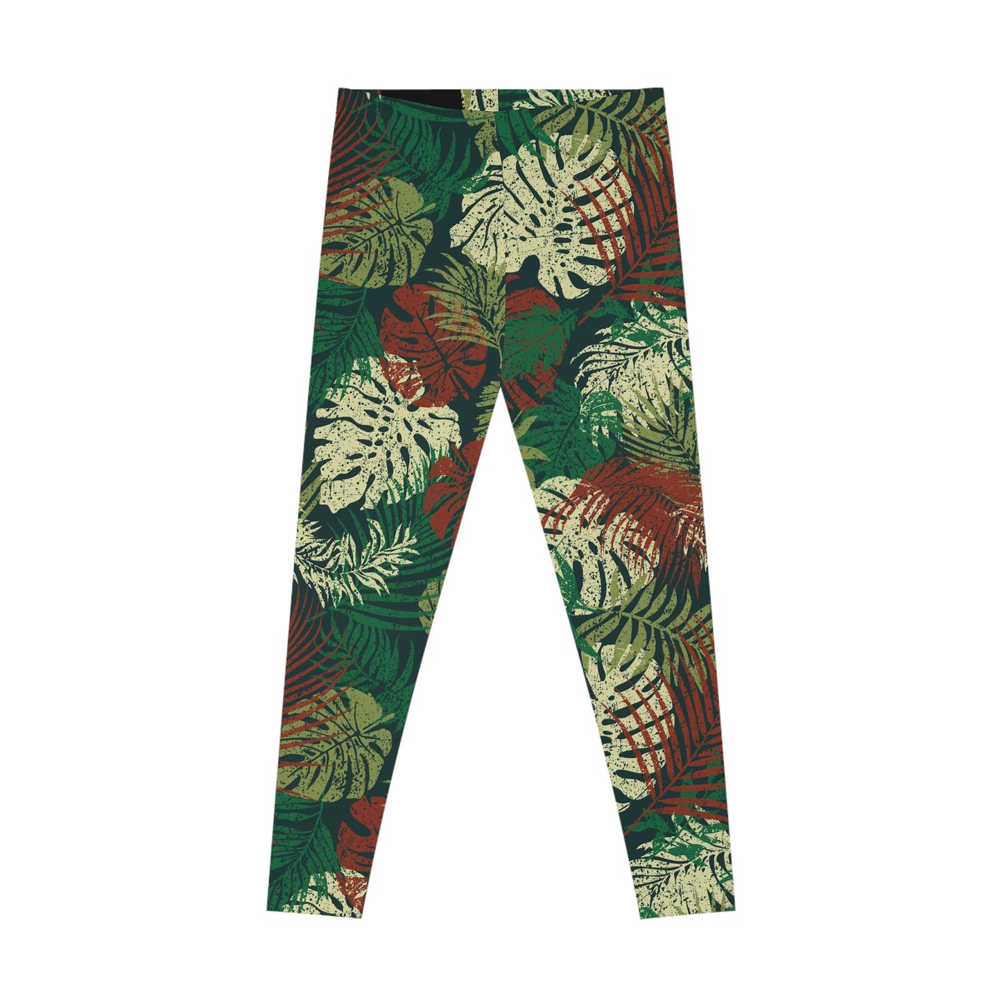 IslandFlex Leggings - Tafatafa Greens - AU/NZ/USA - The Koko Samoa