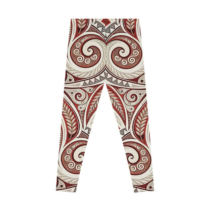 IslandFlex Mid - Rise Leggings - Firecrest - AU/NZ/USA - The Koko Samoa