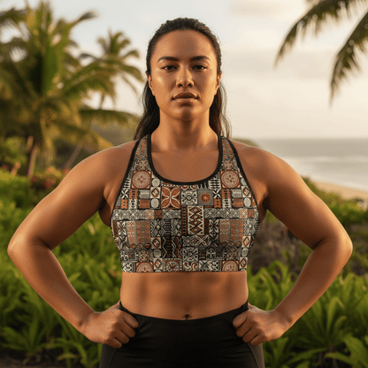 Seamless Sports Bra - Elei - AU/NZ/USA - The Koko Samoa