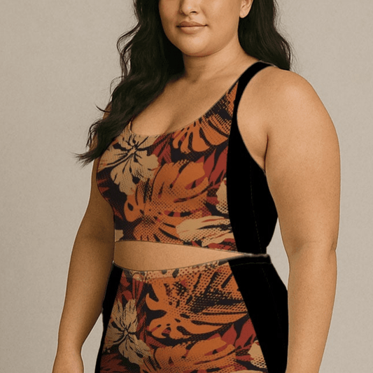 Islandflex Seamless Sports Bra - Lalomanu Ember - AU/NZ/USA - The Koko Samoa