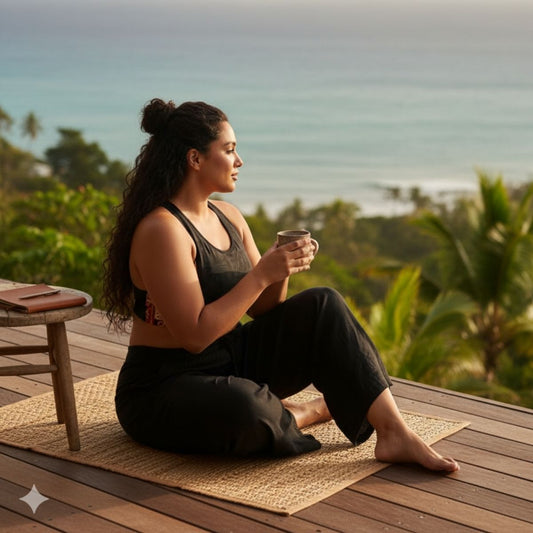 Islandflex Seamless Sports Bra - Sataoa Sunrise - AU/NZ/USA - The Koko Samoa