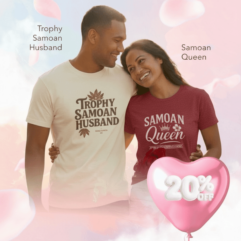 Gift Set - Royalty Couple - Duo Tees - USA - The Koko Samoa