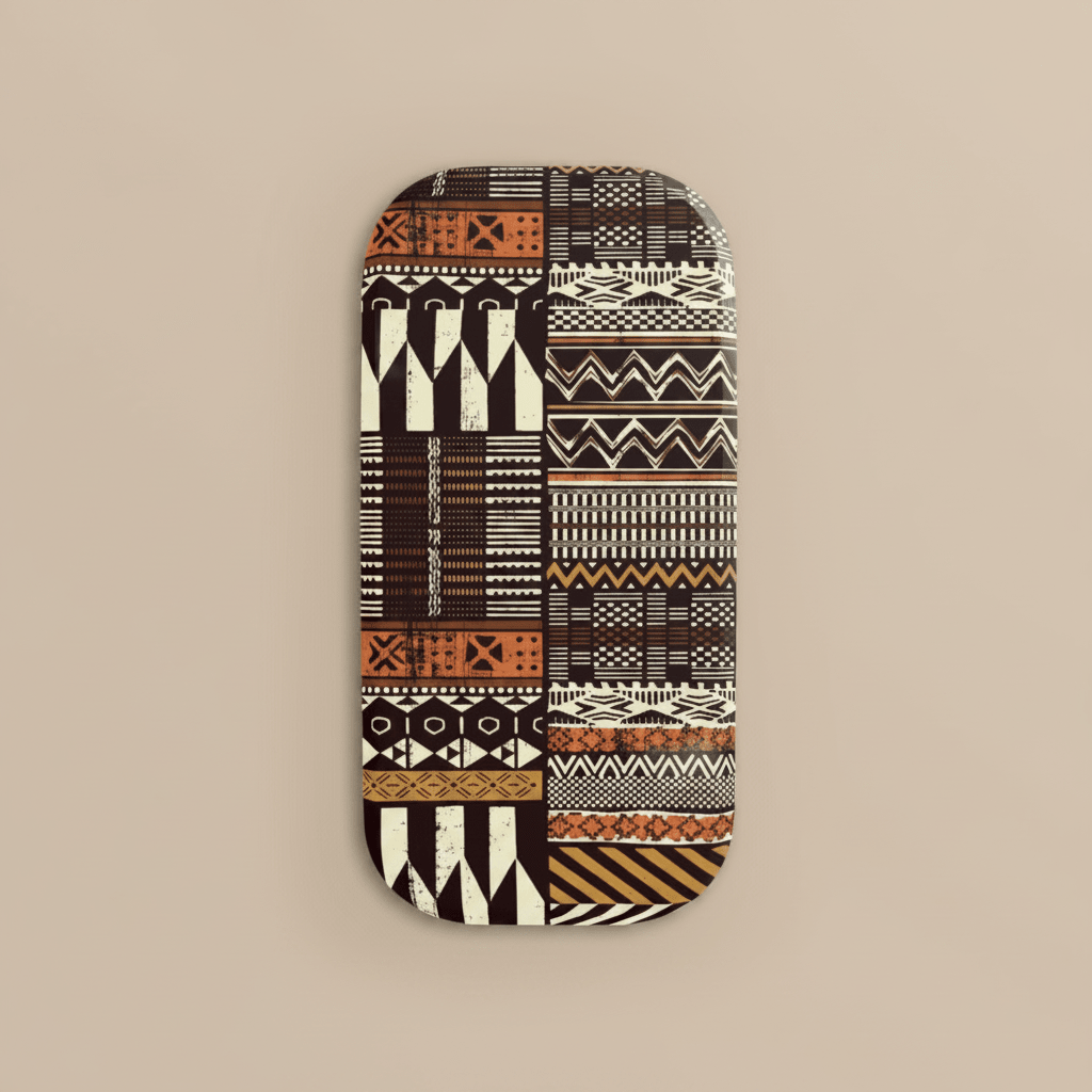 WOYC Apia phone grip stand featuring a tropical design, suitable for AU, NZ, and USA use, with a sturdy grip surface.