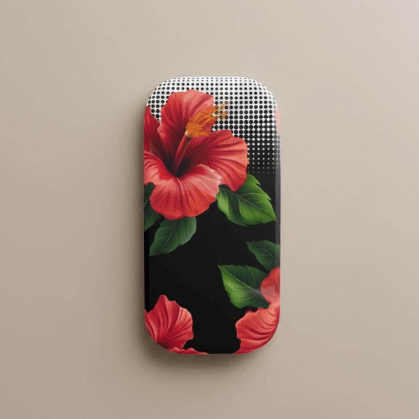 WOYC Aute Grip Stand for phones, versatile phone grip and stand in a vibrant Koko Samoa design.