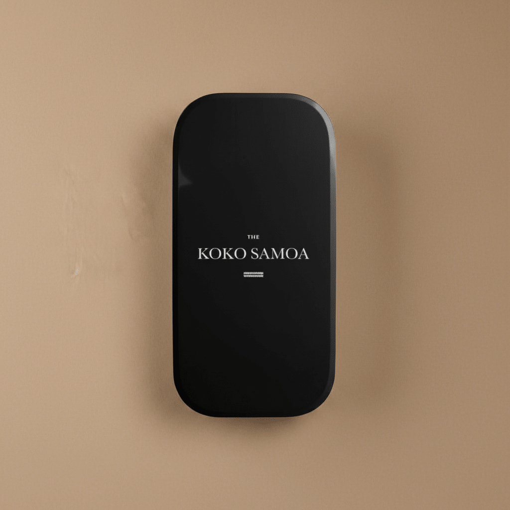 WOYC The Brand Classic phone grip stand with Koko Samoa design, showcasing a stylish and functional phone accessory.