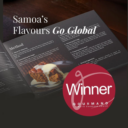 Hardcover A4 - Samoan Delights: 12 Samoan Recipes Cookbook - Vol 2 - AU/NZ/USA - The Koko Samoa