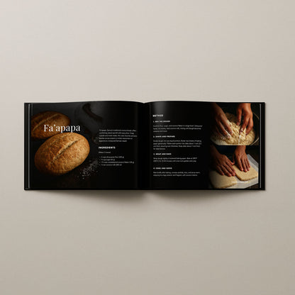 Hardcover A4 - Samoan Delights: 24 Samoan Recipes Cookbook Expanded Edition - Vol1 + Vol2 Combined - AU/NZ/USA - The Koko Samoa