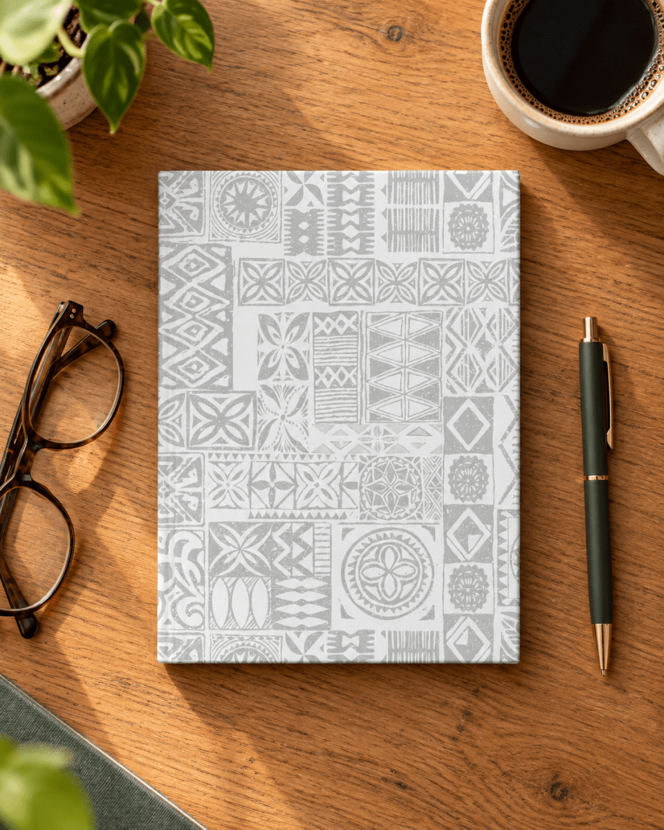 Hardcover Journal - White Sunday - The Koko Samoa