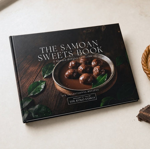 Hardcover Keepsake - The Samoan Sweets Book: 6 Samoan Recipes - AU/NZ/USA
