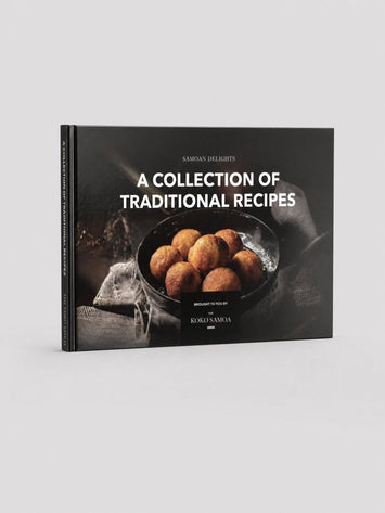 Hardcover - Samoan Delights: 24 Samoan Recipes Cookbook - AU/NZ/USA - The Koko Samoa
