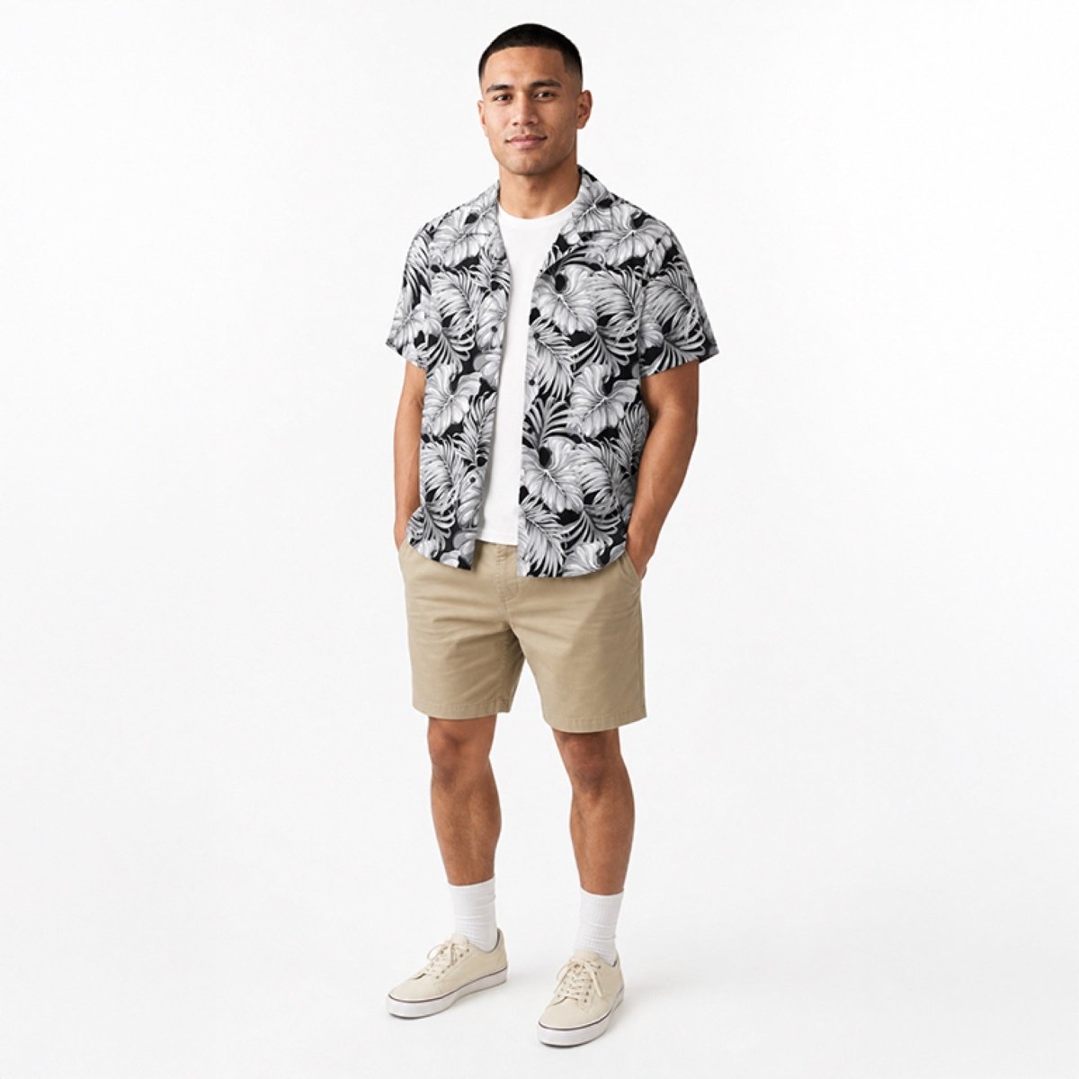 Hawaiian Camp Shirt - Falealili Shades - AU/NZ/USA - The Koko Samoa